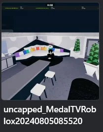 A frame from the clip showing the original filename