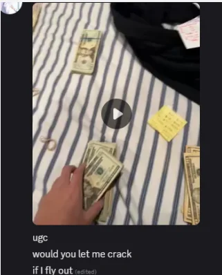 The cash video and flight offer